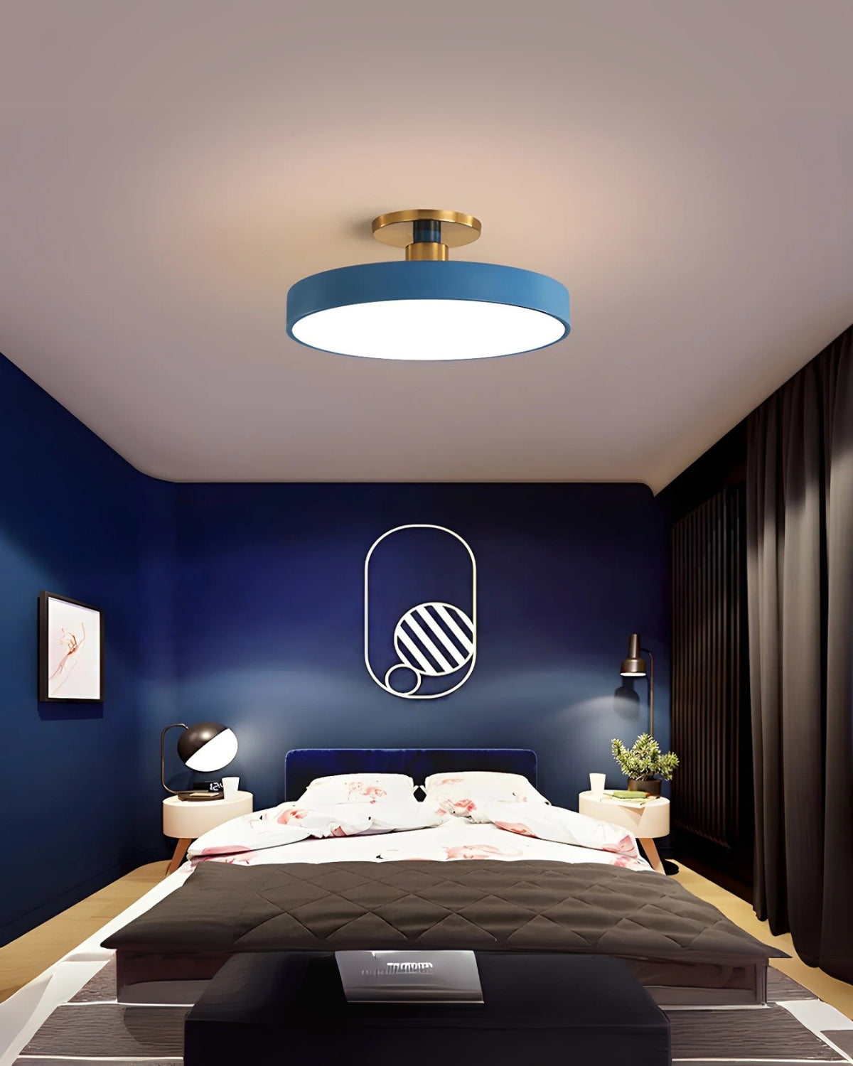 **Le Cercle Élégant Deckenlampe – Design Minimaliste avec Éclat Luxueux** 6