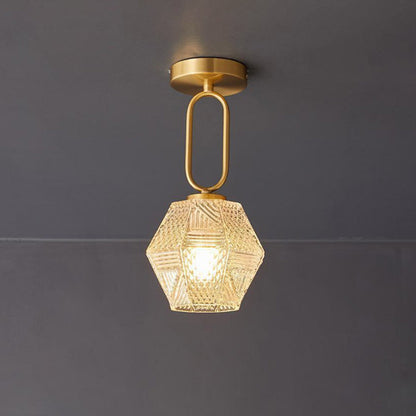Lustre Art Déco Taille De Diamant – Éclat Raffiné Pour Votre Salle À Manger 0