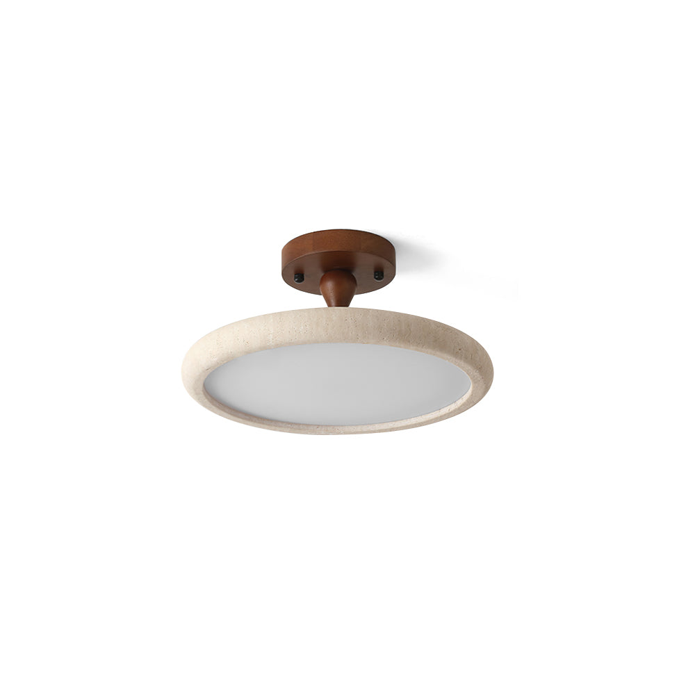 Plafonnier Bailey LED Design – Élégance Naturelle avec Lumière Chaleureuse 1
