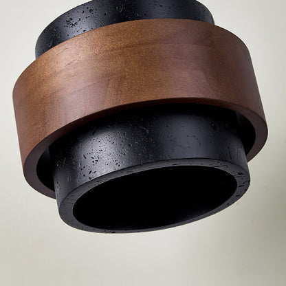 Plafonnier Cole Travertine – Élégance Authentique avec Lumière Douce 8