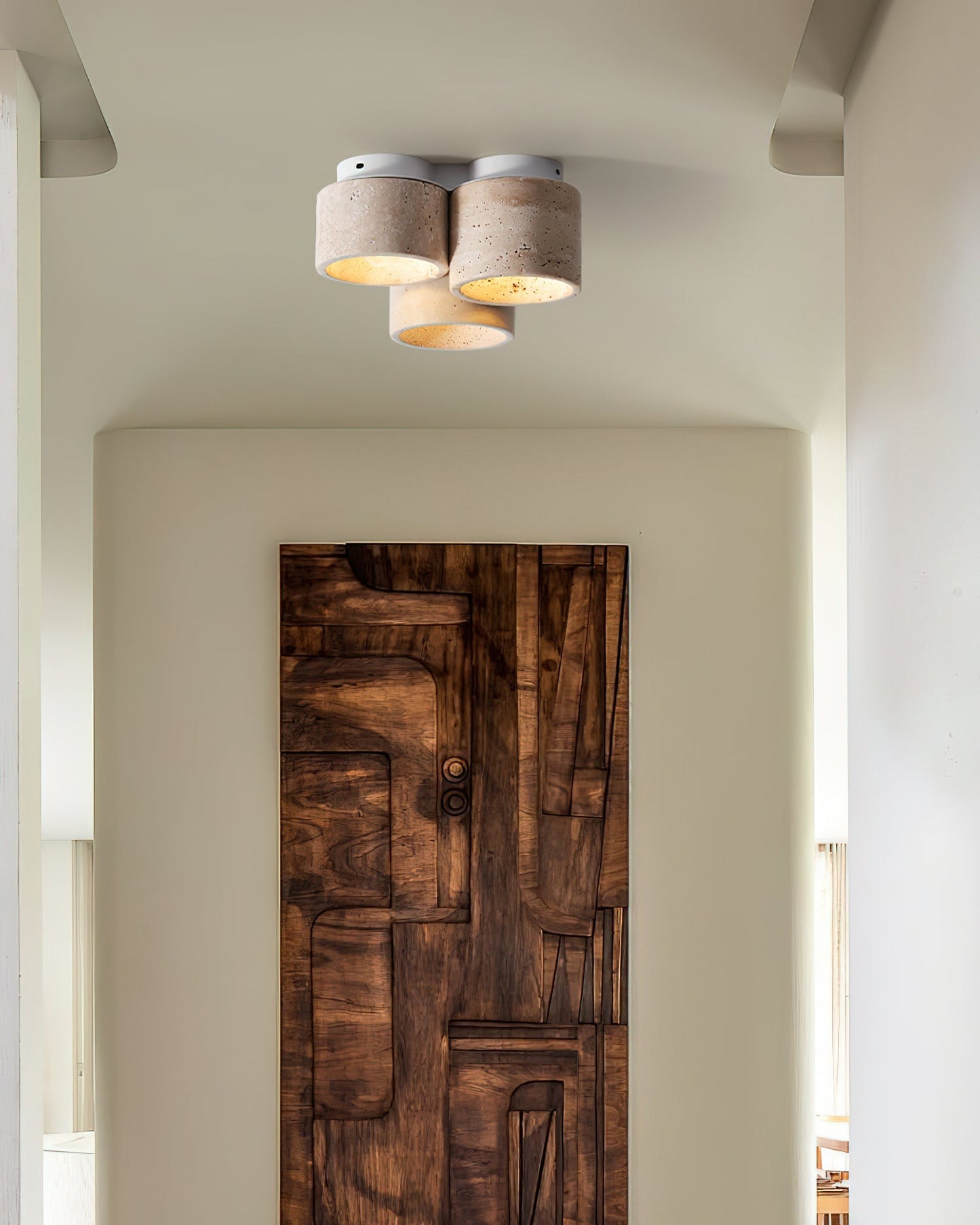 Plafonnier Cromia – Élégance Naturelle Pour Votre Salon 6