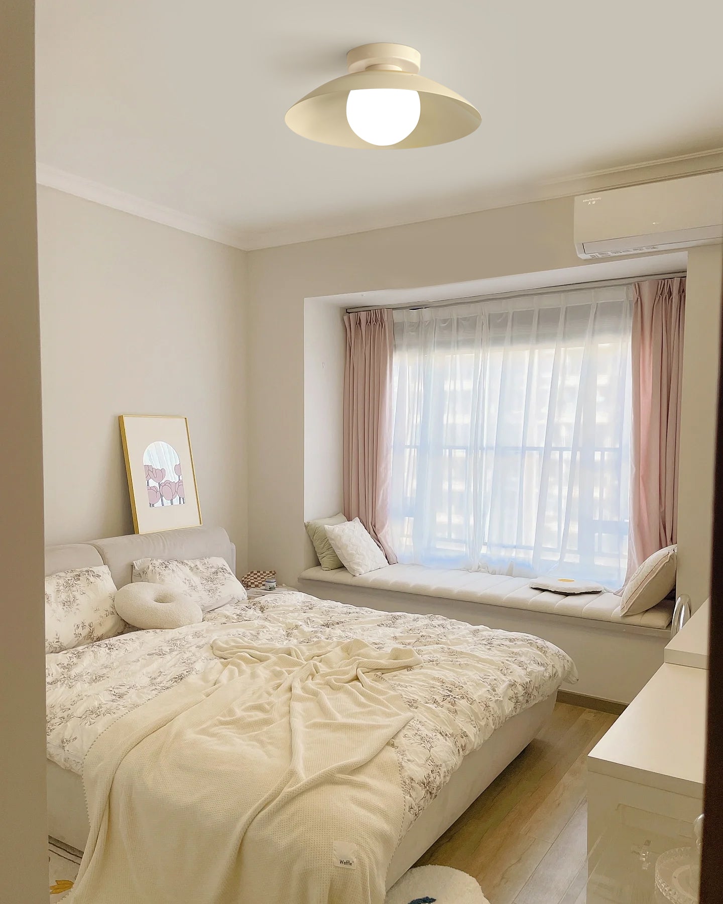 Plafonnier Danoise Élégant en Verre – Éclairage Moderne pour Ambiance Chic 6