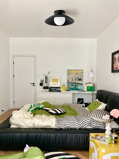 Plafonnier Danoise Élégant en Verre – Éclairage Moderne pour Ambiance Chic 8