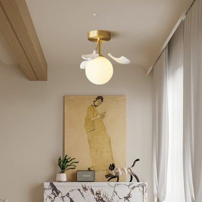 Plafonnier Design Allanie Gingko – Élégance Unique Avec Lumière Douce 6