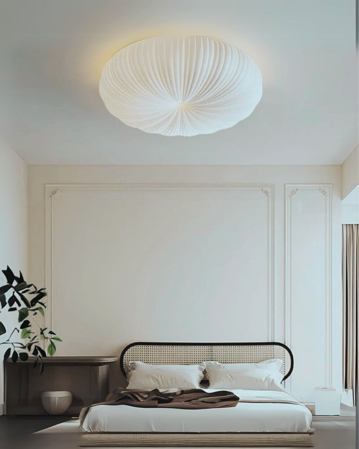 Plafonnier Design Halo Céleste – Éclairage Élégant pour Ambiance Accueillante 2