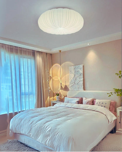 Plafonnier Design Halo Céleste – Éclairage Élégant pour Ambiance Accueillante 5