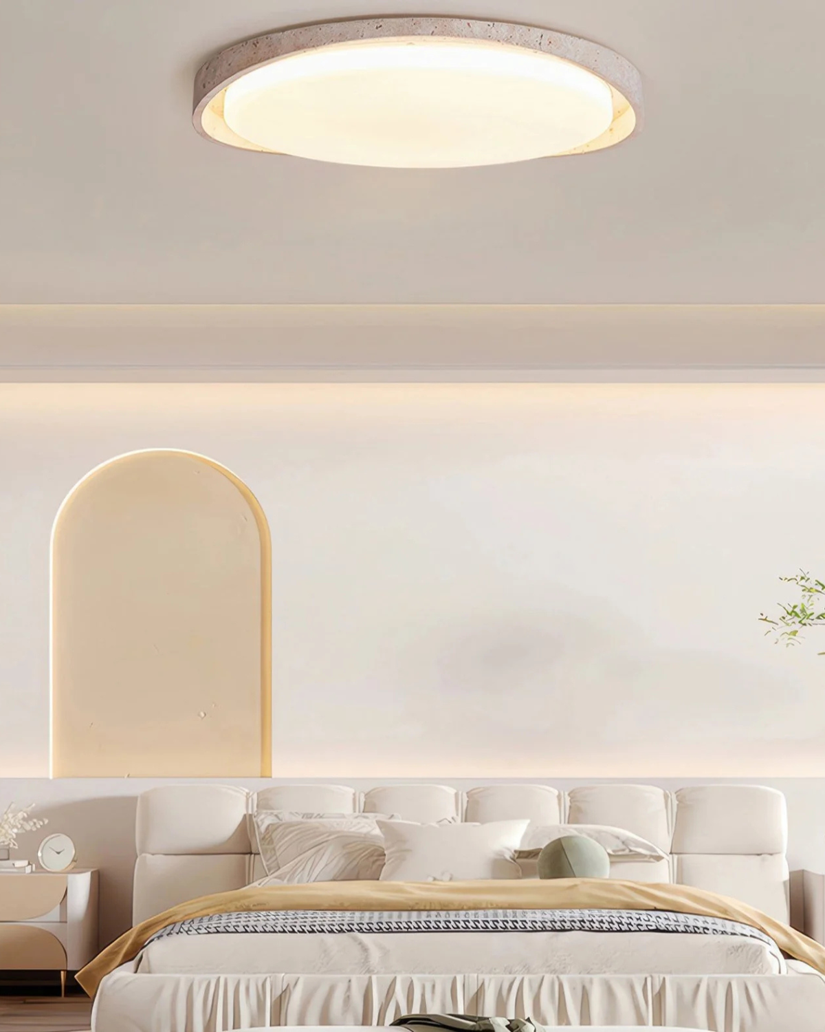 Plafonnier Design La Lumière Calme – Éclairage Doux pour Ambiance Sereine 2