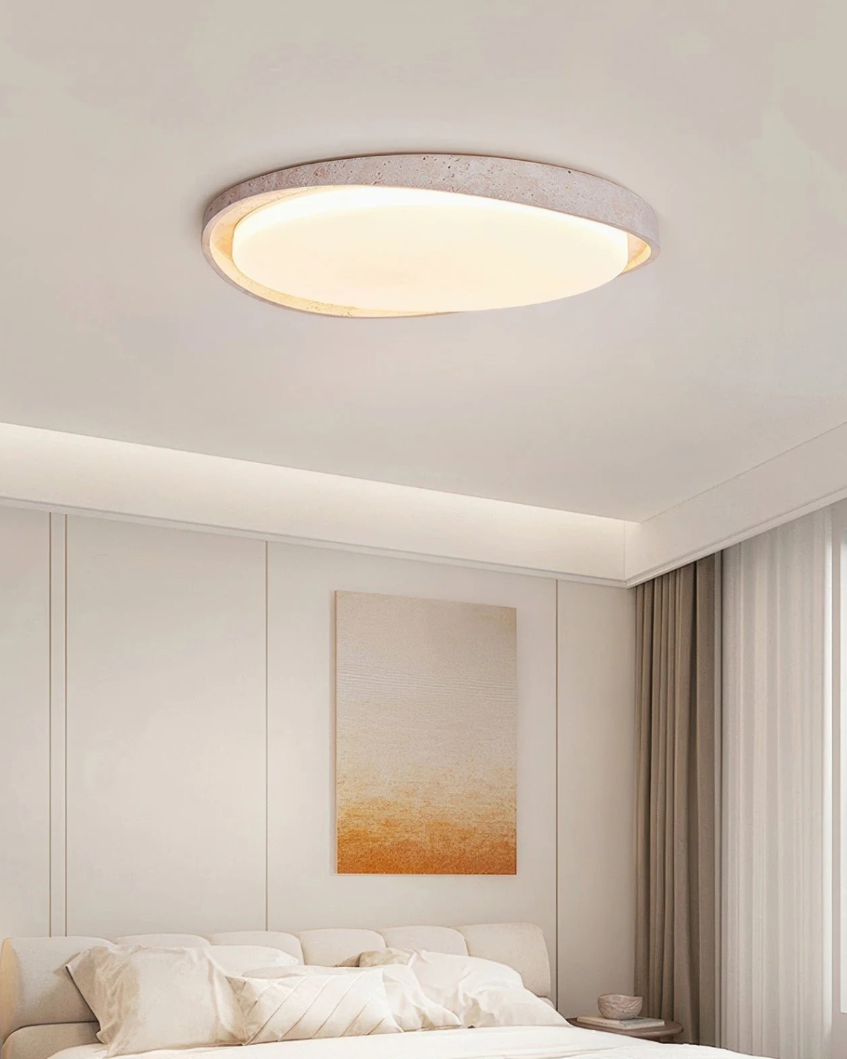 Plafonnier Design La Lumière Calme – Éclairage Doux pour Ambiance Sereine 4