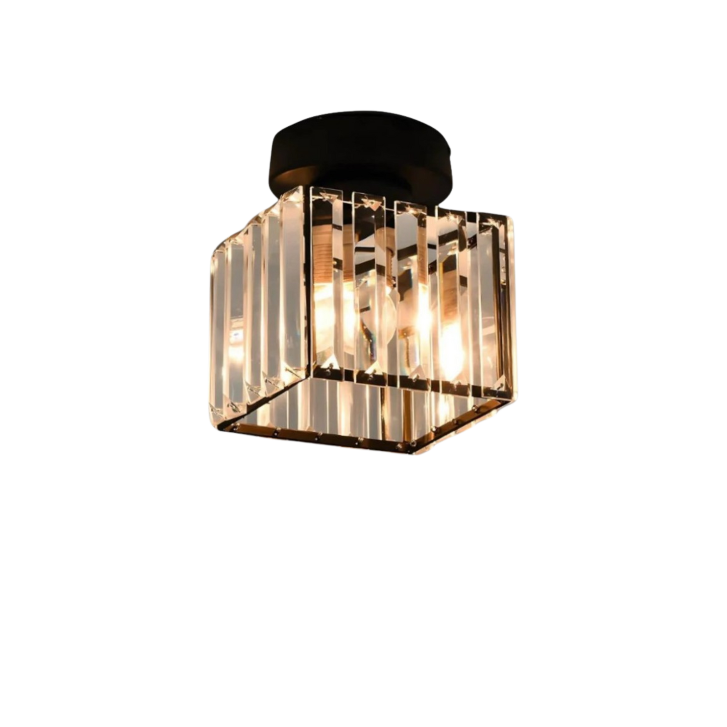 Plafonnier Design Prismatique en Verre – Éclairez Votre Espace avec Élégance 0