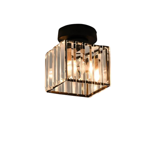 Plafonnier Design Prismatique en Verre – Éclairez Votre Espace avec Élégance 0