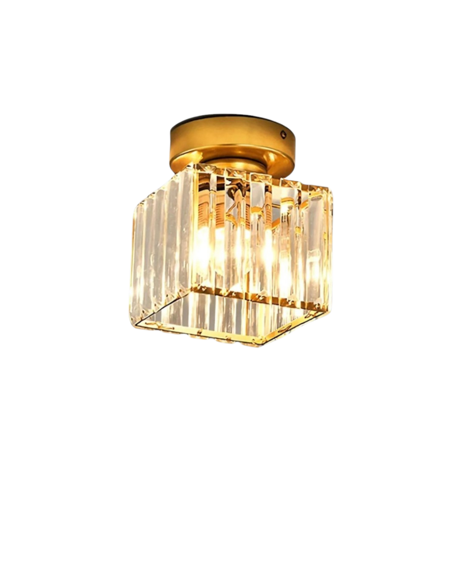 Plafonnier Design Prismatique en Verre – Éclairez Votre Espace avec Élégance 8