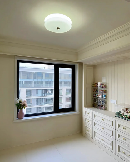 Plafonnier Design en Forme de Disque – Éclairage Doux et Élégant pour Votre Intérieur 5