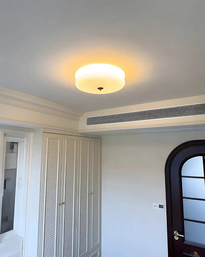 Plafonnier Design en Forme de Disque – Éclairage Doux et Élégant pour Votre Intérieur 6