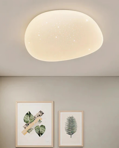 Plafonnier Élégant Avec Effet Étoilé – Illuminez Votre Salon Avec Style 1