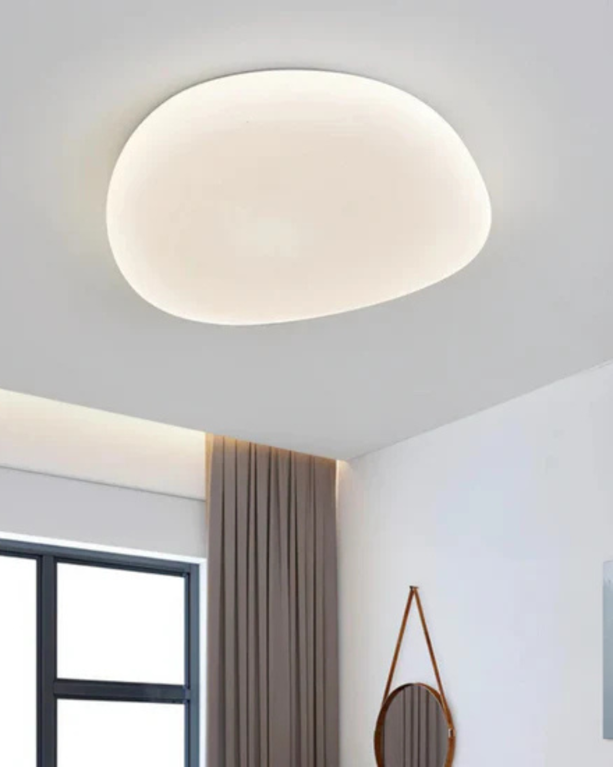 Plafonnier Élégant Avec Effet Étoilé – Illuminez Votre Salon Avec Style 4