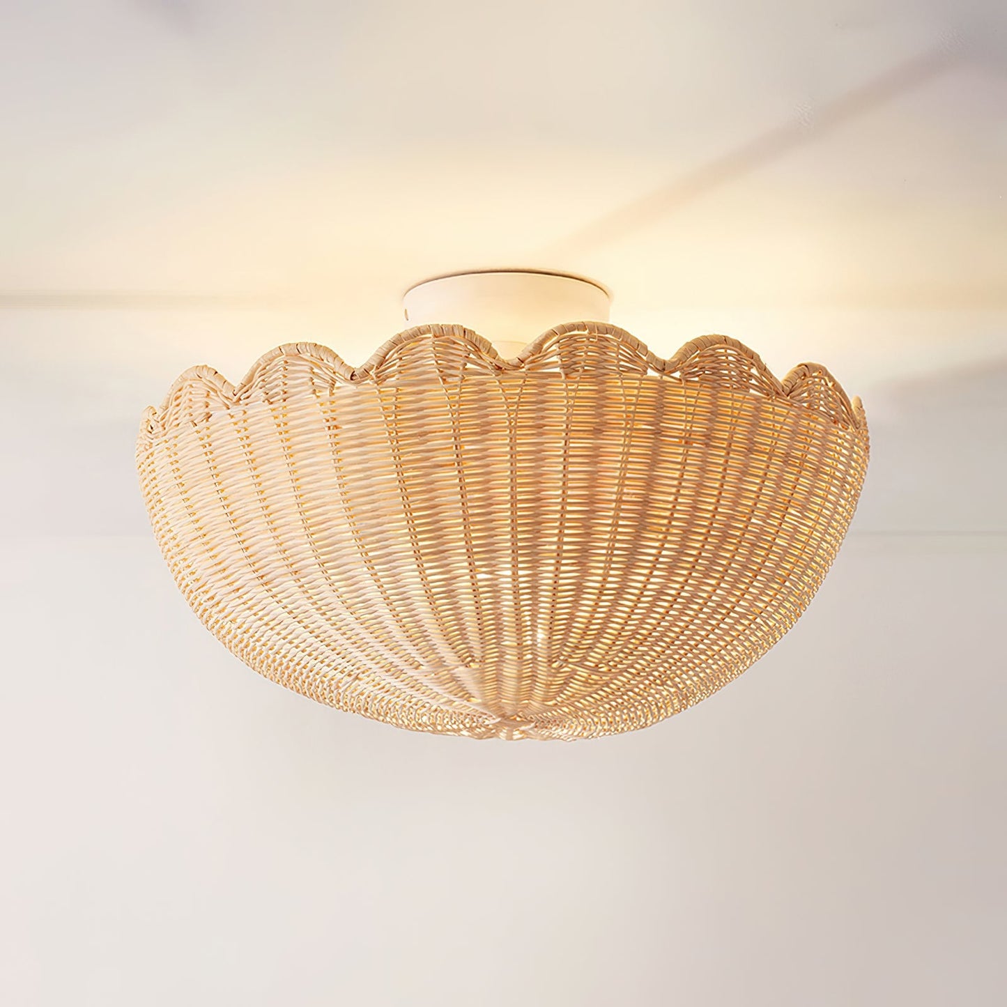 Plafonnier Elior En Raffia Et Métal – Ambiance Chaleureuse Avec Design Artisanale 2