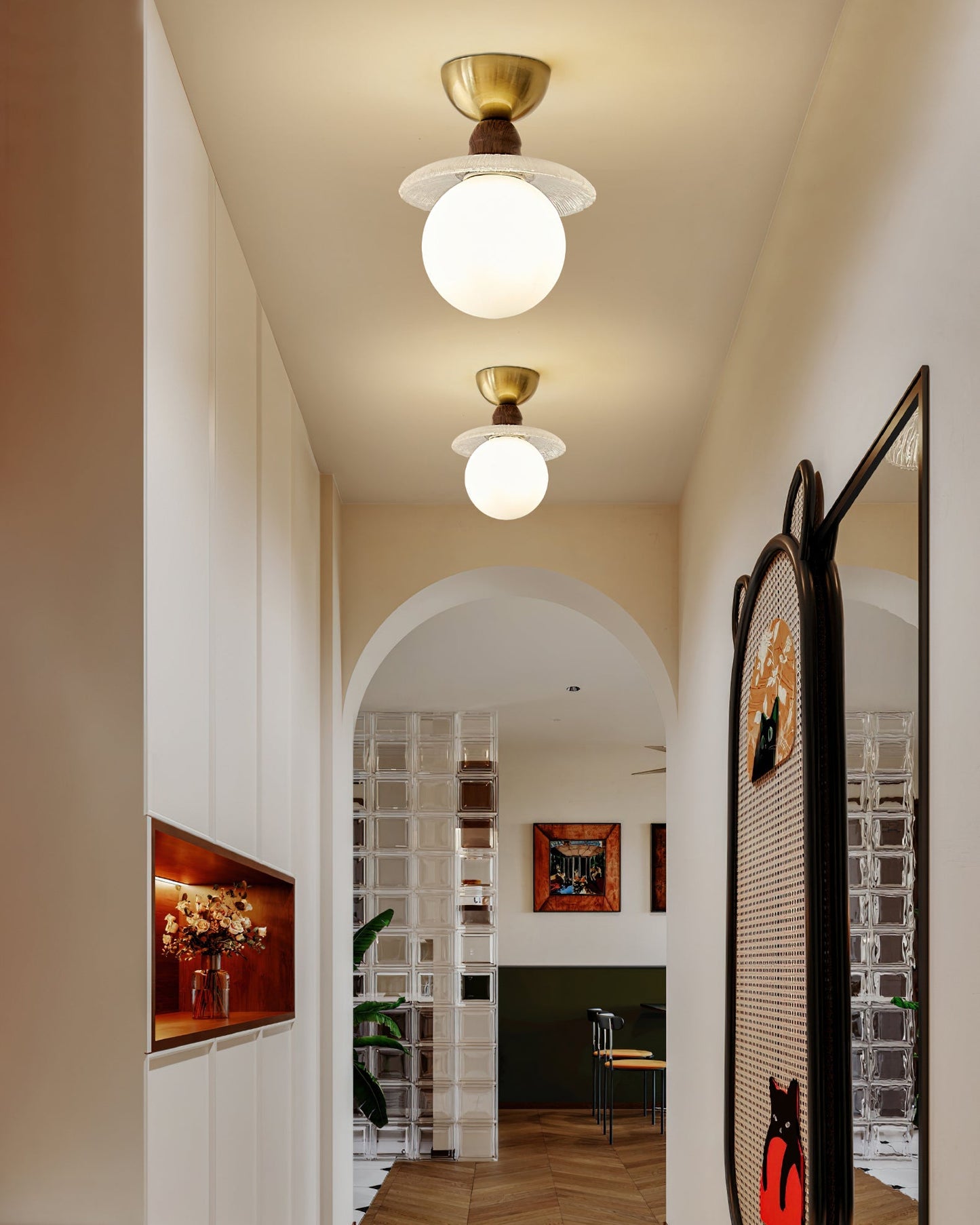 Plafonnier Kaydan Design Élégant – Éclairez Votre Salon Avec Une Ambiance Chaleureuse 3