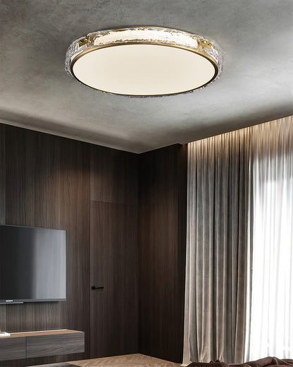 Plafonnier Moderne Arlus Avec Accents Dorés – Élégance Lumineuse Pour Votre Salon 4