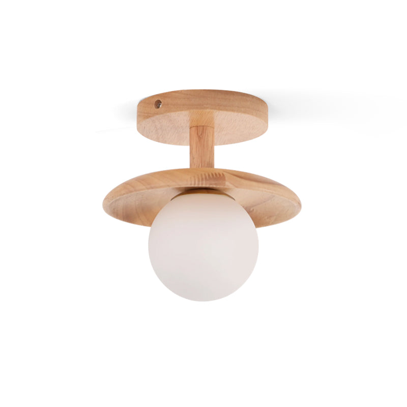 Plafonnier Moderne En Bois – Éclairage Chaleureux Pour Votre Salon 0