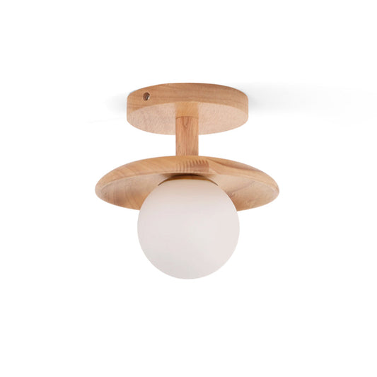 Plafonnier Moderne En Bois – Éclairage Chaleureux Pour Votre Salon 0