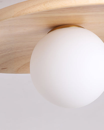 Plafonnier Moderne En Bois – Éclairage Chaleureux Pour Votre Salon 4