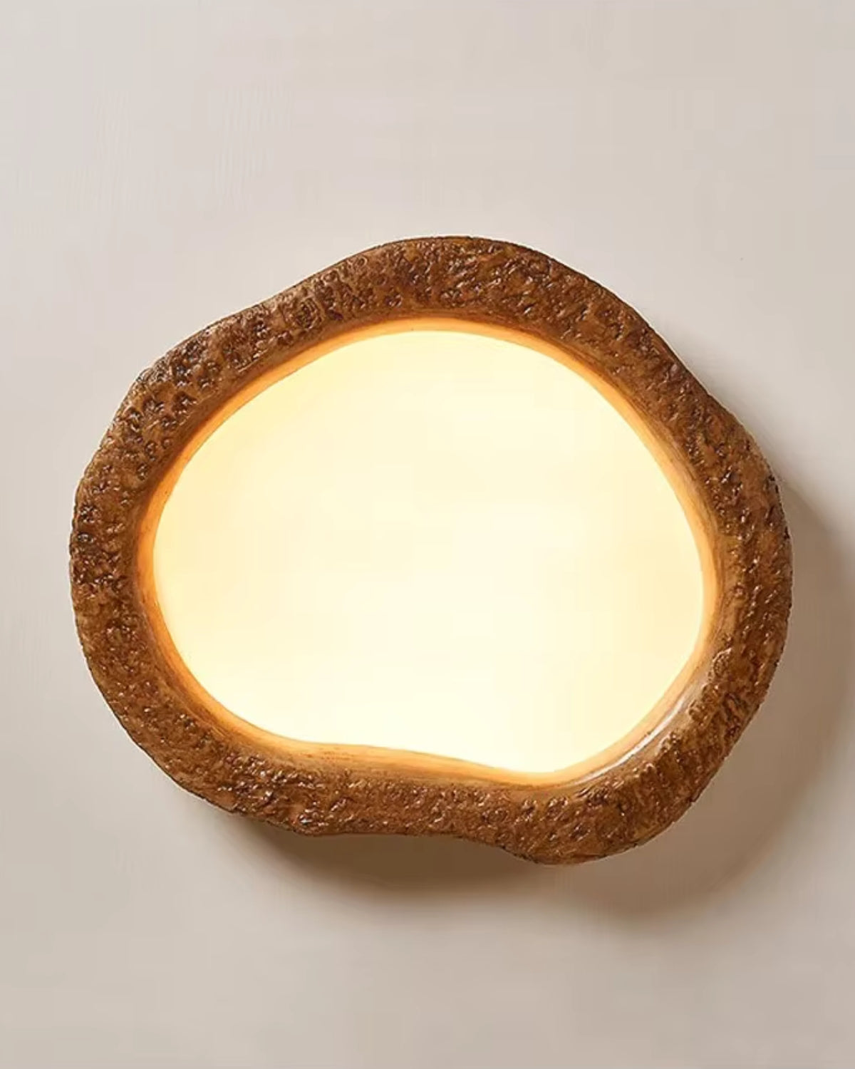 Plafonnier Ovale En Bois LED – Éclairage Chaleureux Pour Ambiance Conviviale 2