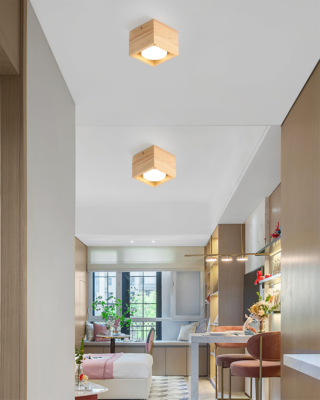 Plafonnier Ozawa Design Élégant – Éclairage Moderne pour Ambiance Accueillante 6