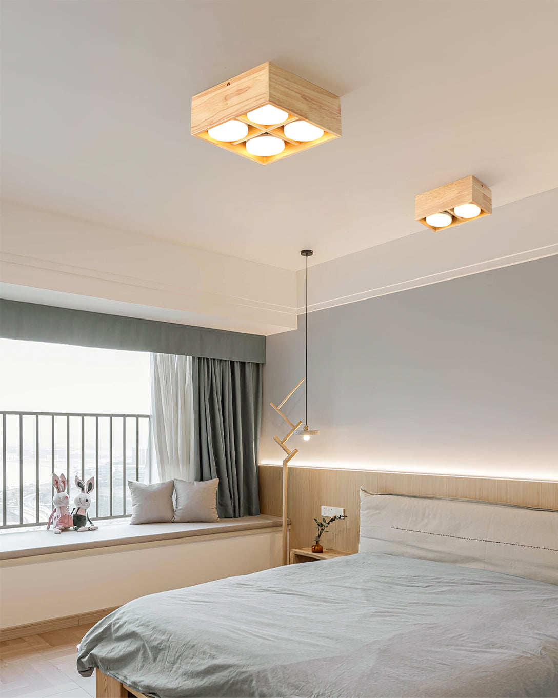 Plafonnier Ozawa Design Élégant – Éclairage Moderne pour Ambiance Accueillante 8