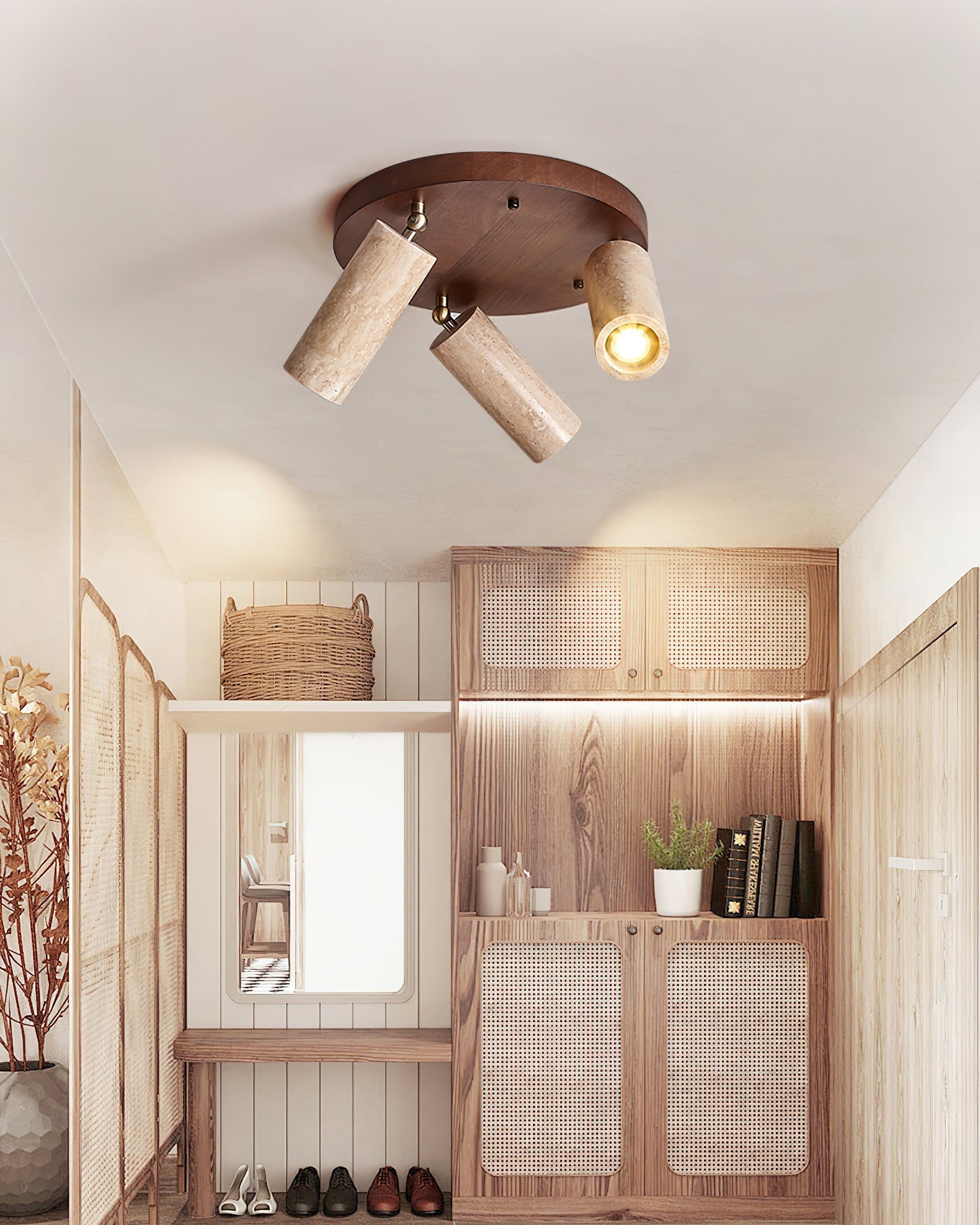 Plafonnier Sandia Élégant – Style Naturel pour Votre Intérieur 7