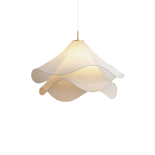 Plafonnier Wave Textil – Éclairage Chaleureux pour Ambiance Naturelle 0